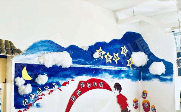 幼儿园海洋风门窗装饰图片