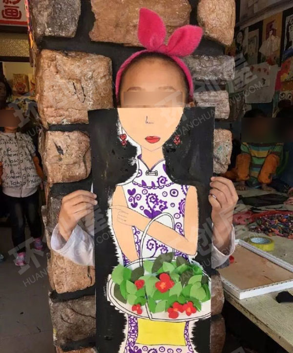 幼儿园创意美术图画作品展示图片