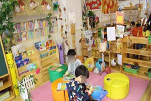 幼儿园丰富多彩的阅读区图片