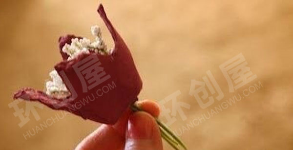 幼儿园美工区貌美鸡蛋托花朵系列图片