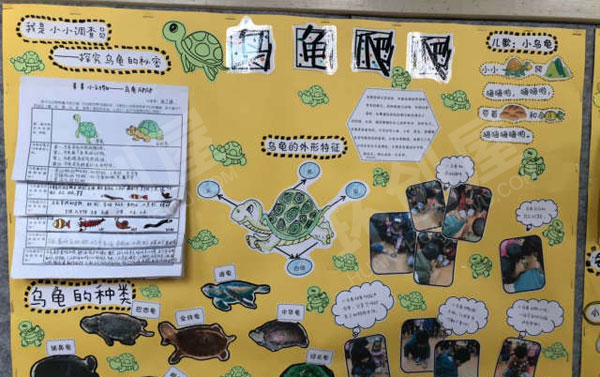 幼儿园科学区秋天来了墙面设计图片