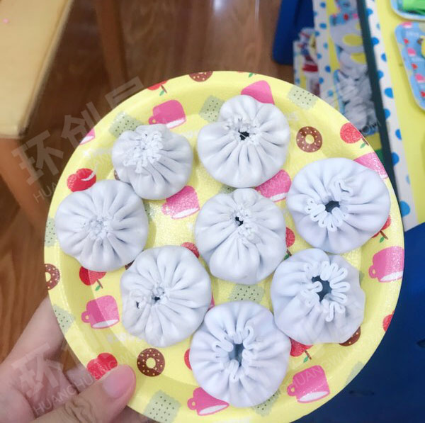 幼儿园角色区海绵纸好吃的食物图片