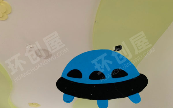 幼儿园火箭太空系列挂饰图片