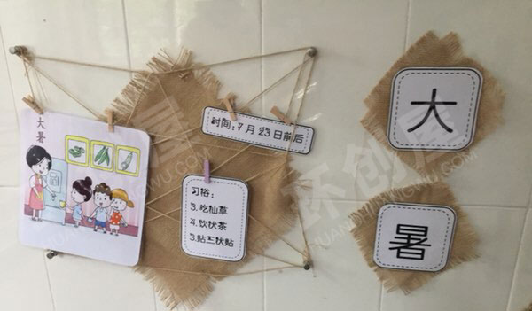 幼儿园节日节气走廊环境创设图片
