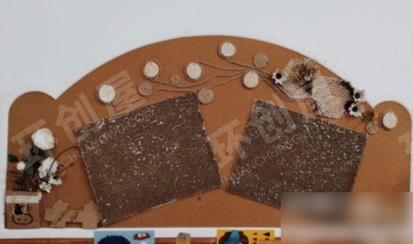 幼儿园硬纸板装饰家园联系栏图片