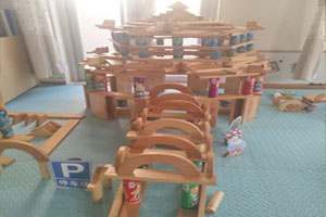幼儿园积木搭建区作品图片4张