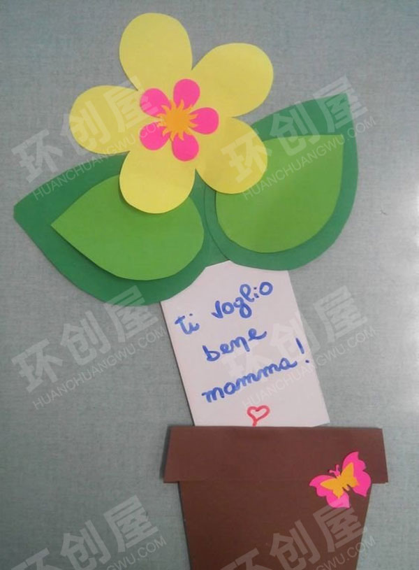 幼儿园美工区超棒的花朵主题贺卡图片