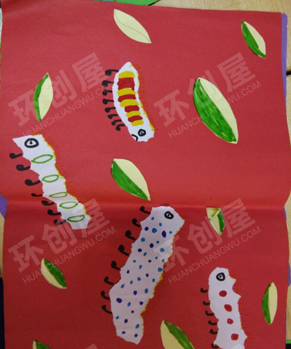 幼儿园美工区各种美术作品图片