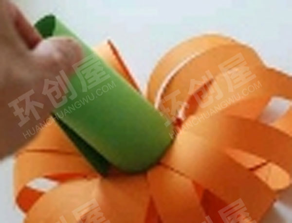 幼儿园美工区可爱小南瓜灯饰图片