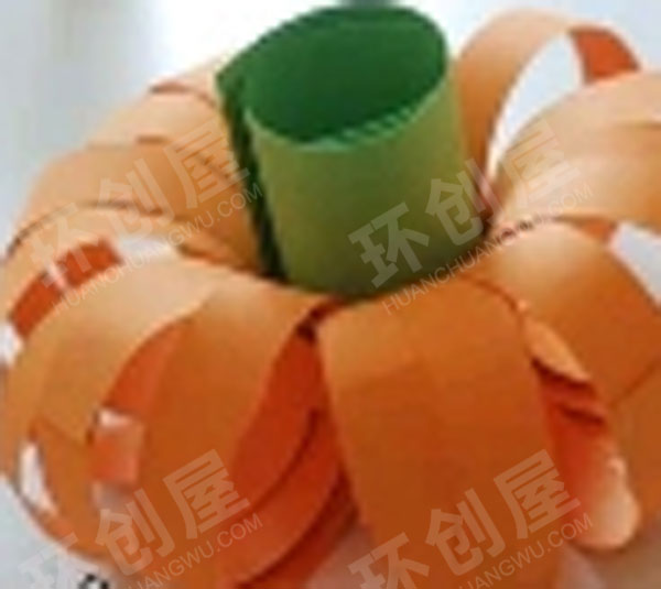 幼儿园美工区可爱小南瓜灯饰图片