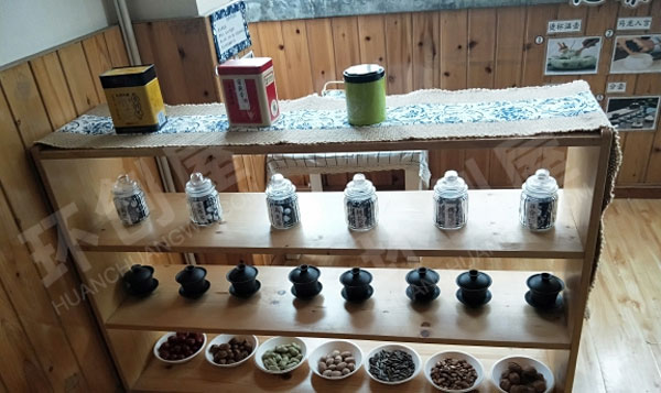 幼儿园角色游戏中国风茶馆图片