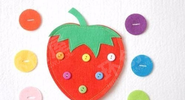 幼儿园益智区不织布自制教玩具图片