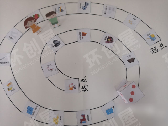 幼儿园益智区垃圾分类游戏图片
