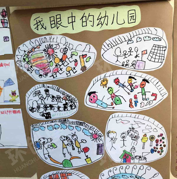幼儿园身体真奇妙我的小眼睛主题墙图片