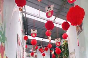 幼儿园新年喜庆吊饰图片4张