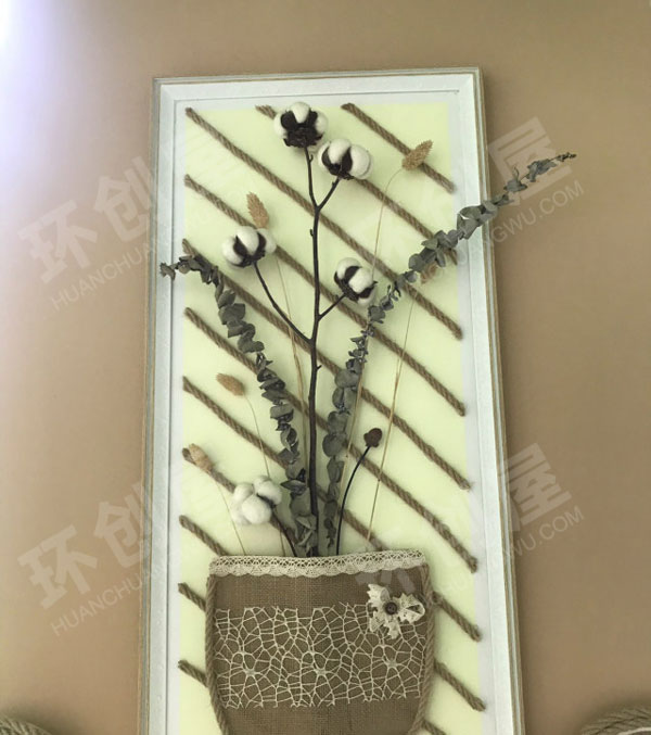 幼儿园走廊墙面废物利用创意画图片
