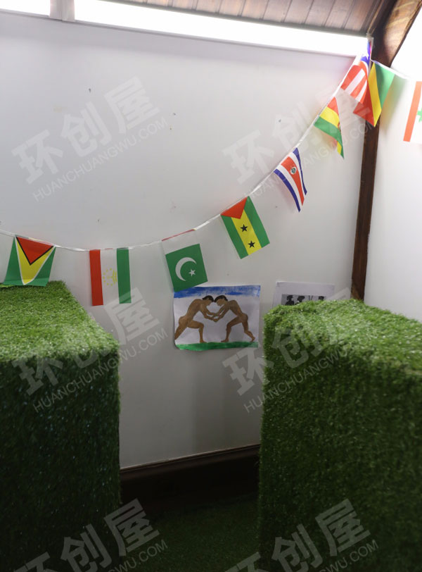 幼儿园阅读区图书室装饰布置图片