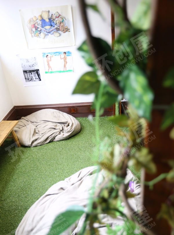 幼儿园阅读区图书室装饰布置图片