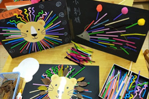 幼儿园美工区秋天的小动物图片9张