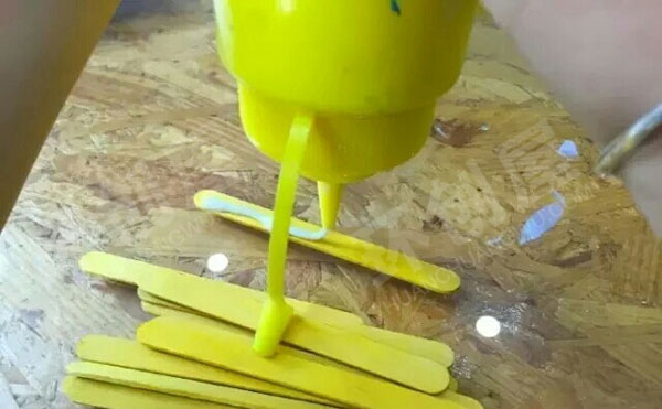 幼儿园美工区有趣的水粉画图片