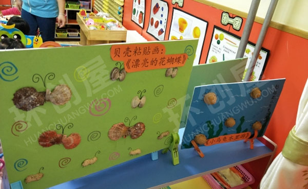 幼儿园美工区秋天的小动物图片