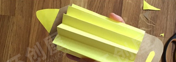 幼儿园美工区创意铅笔小手工图片