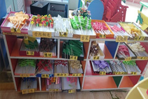 幼儿园角色游戏美味烧烤吧图片9张