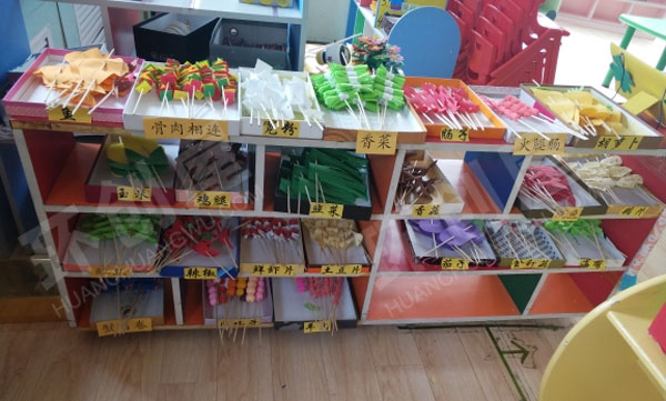 幼儿园角色游戏美味烧烤吧图片