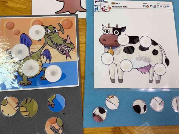 幼儿园益智区区域材料投放图片