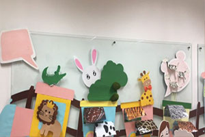 幼儿园动物花花衣主题墙图片6张
