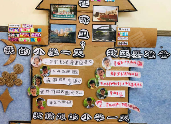 幼儿园离园倒计时主题墙图片