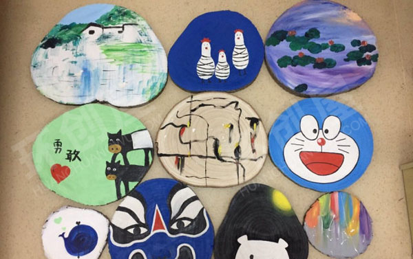 幼儿园走廊不同风格吊挂饰图片