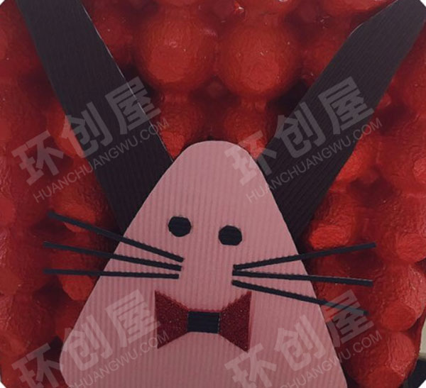 幼儿园鸡蛋托贴画挂饰图片