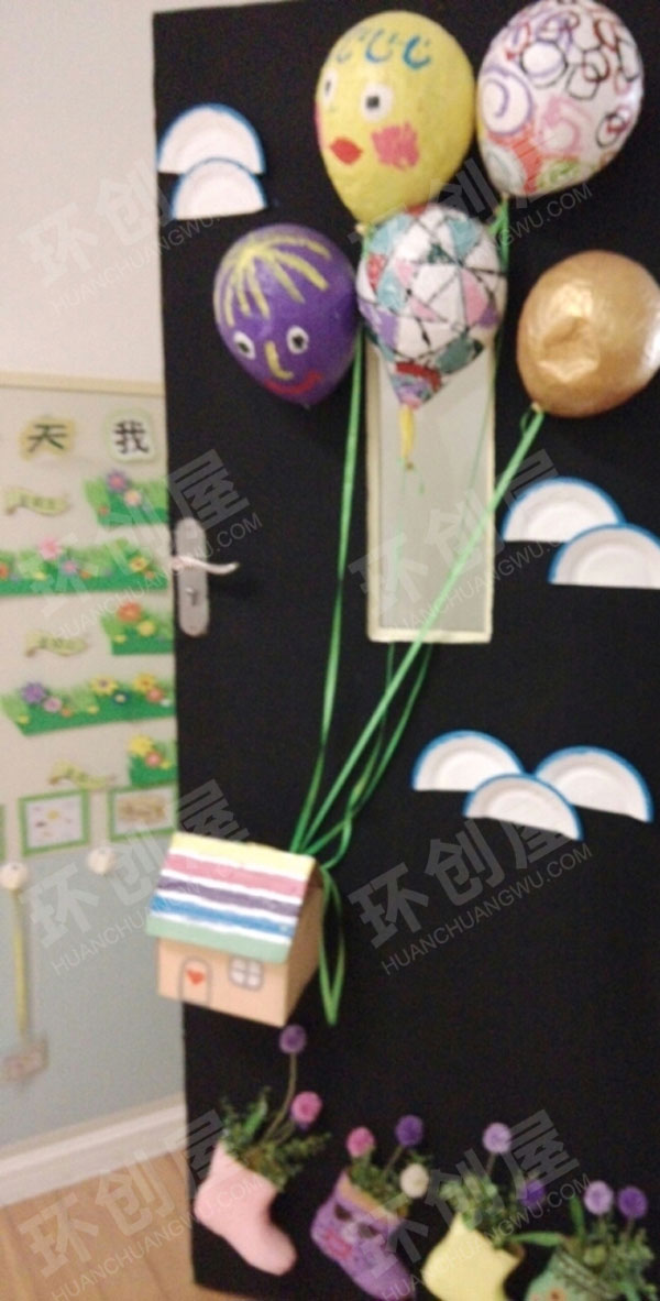 幼儿园门饰门面环境创设图片