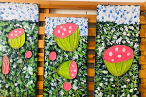 幼儿园水墨创意画作品展示图片11张