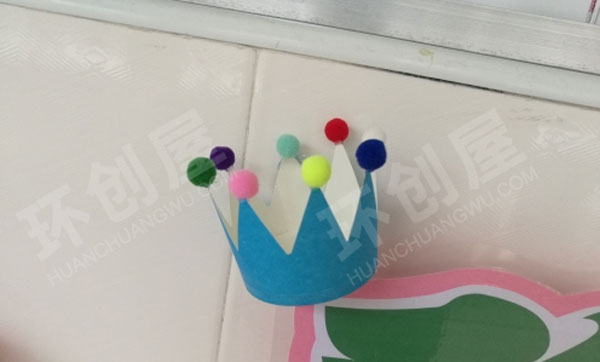 幼儿园可爱清新作品展示墙图片