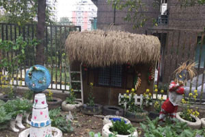 幼儿园户外环创趣味植物角图片5张