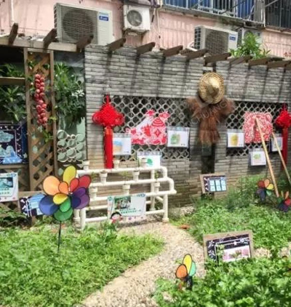 幼儿园户外小农庄图片
