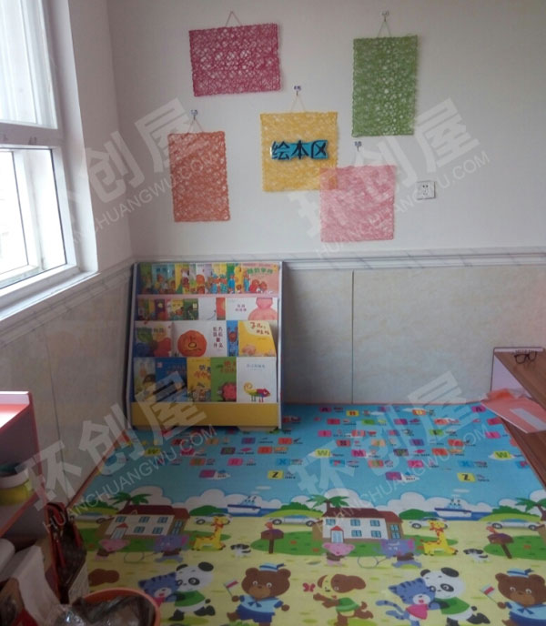 幼儿园阅读区打造书香校园图片