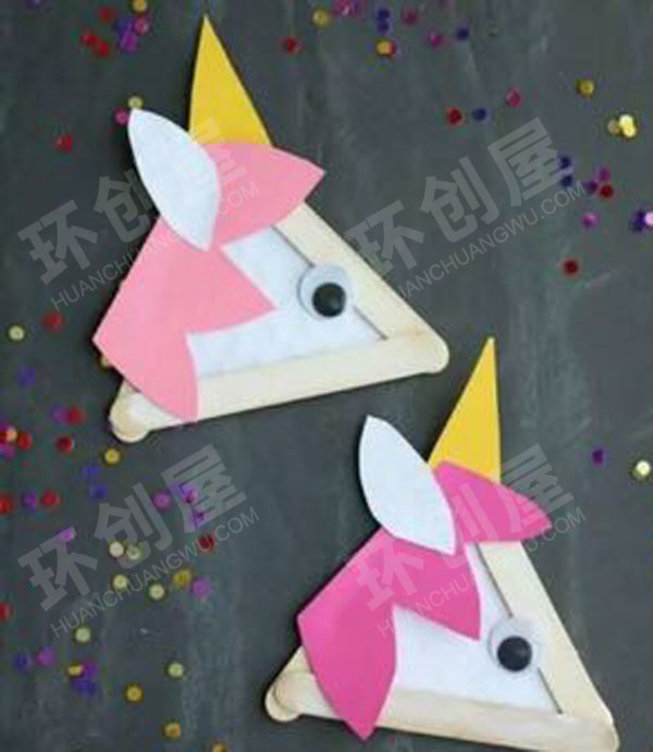 幼儿园美工区冰棍棒大变身图片