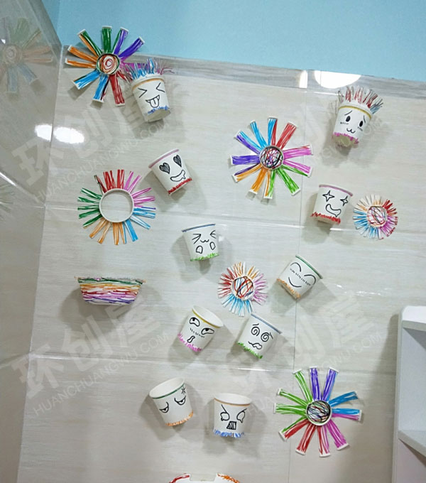 幼儿园科学区滚球球图片