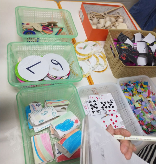 幼儿园科学区多种材料投放图片