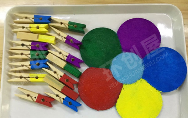 幼儿园科学区各种自制教玩具图片