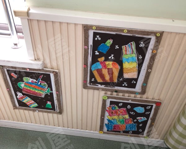 幼儿园角色区蛋糕店粘土制作图片