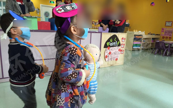 幼儿园角色扮演医院里的事图片