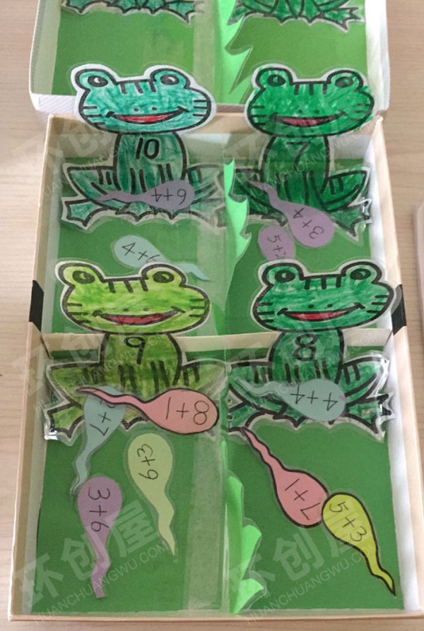 幼儿园益智青蛙图片