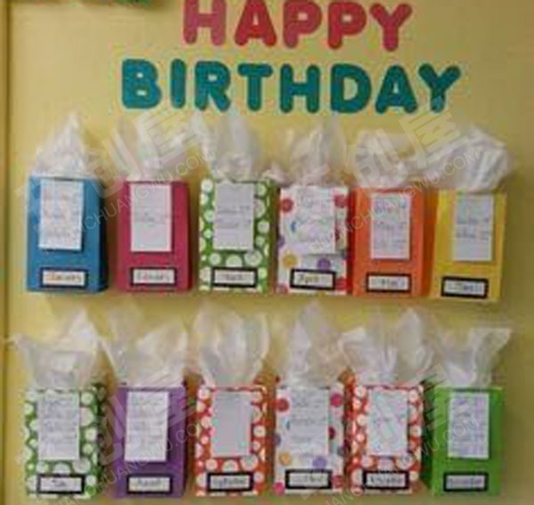 幼儿园生日墙布置图片