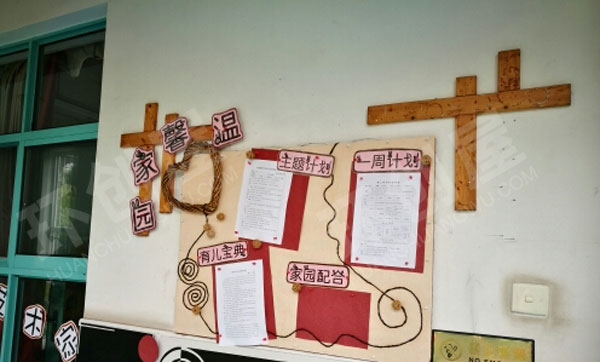 幼儿园温馨家园联系栏图片