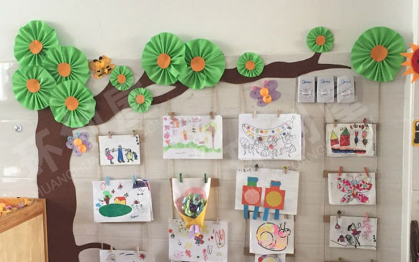 幼儿园阅读区环创有趣的昆虫书屋图片