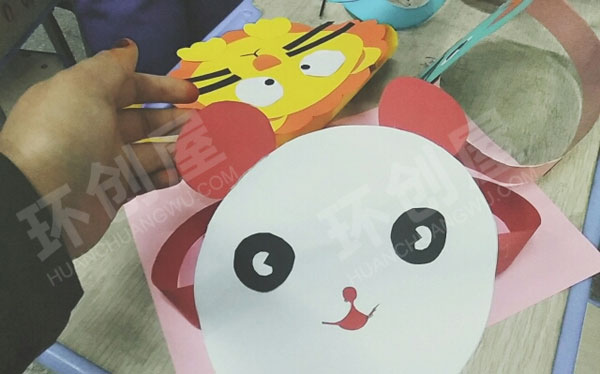 幼儿园表演区动物卡通头饰图片